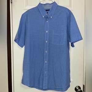 Men’s blue button up